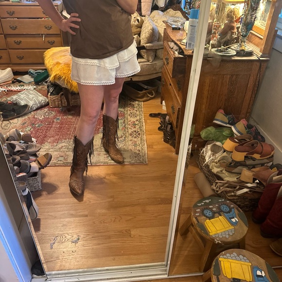 Corral cowboy boots w fringe - Picture 9 of 11